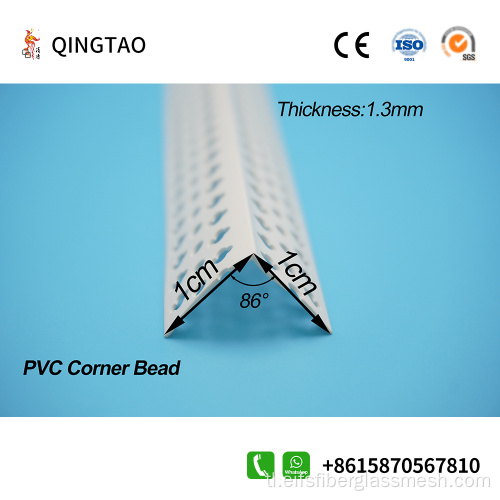 PVC plastic corner protectors at anti-collision strips